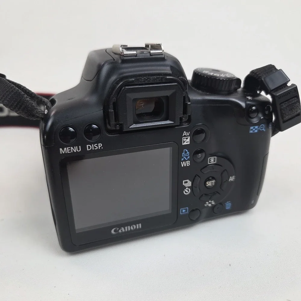 Canon EOS Rebel XS Digital SLR Camera w/18-55mm Lens Charger SD + Battery Tested - Picture 8 of 16